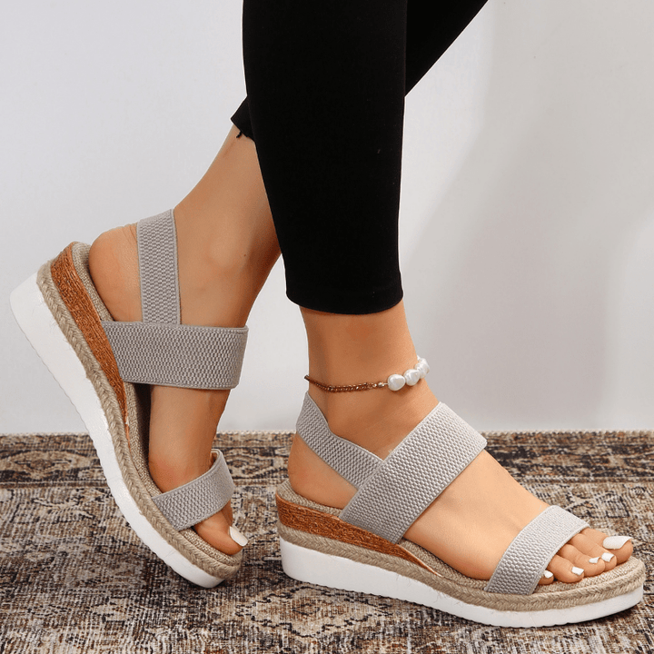 Lily | Women's Orthopedic Platform Sandals Lightweight 10