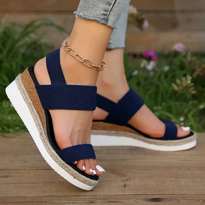 Lily | Women's Orthopedic Platform Sandals Lightweight 6