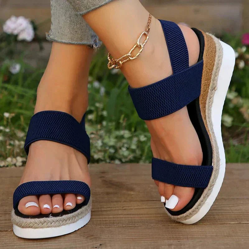 Lily | Women's Orthopedic Platform Sandals Lightweight 7