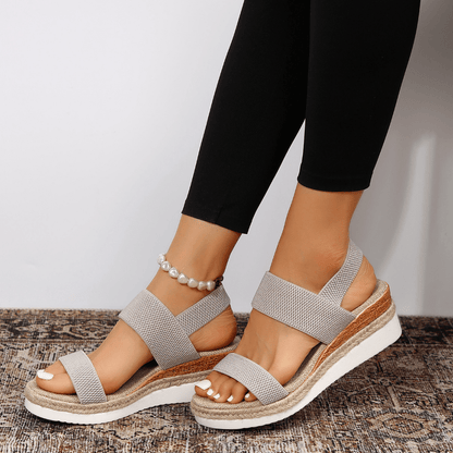 Lily | Women's Orthopedic Platform Sandals Lightweight 8