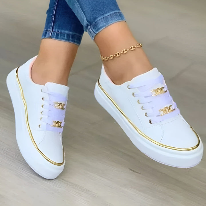 Lily | Women's Orthopedic Sneakers with Chic Accents 0