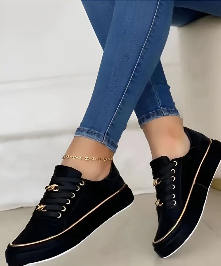 Lily | Women's Orthopedic Sneakers with Chic Accents 1