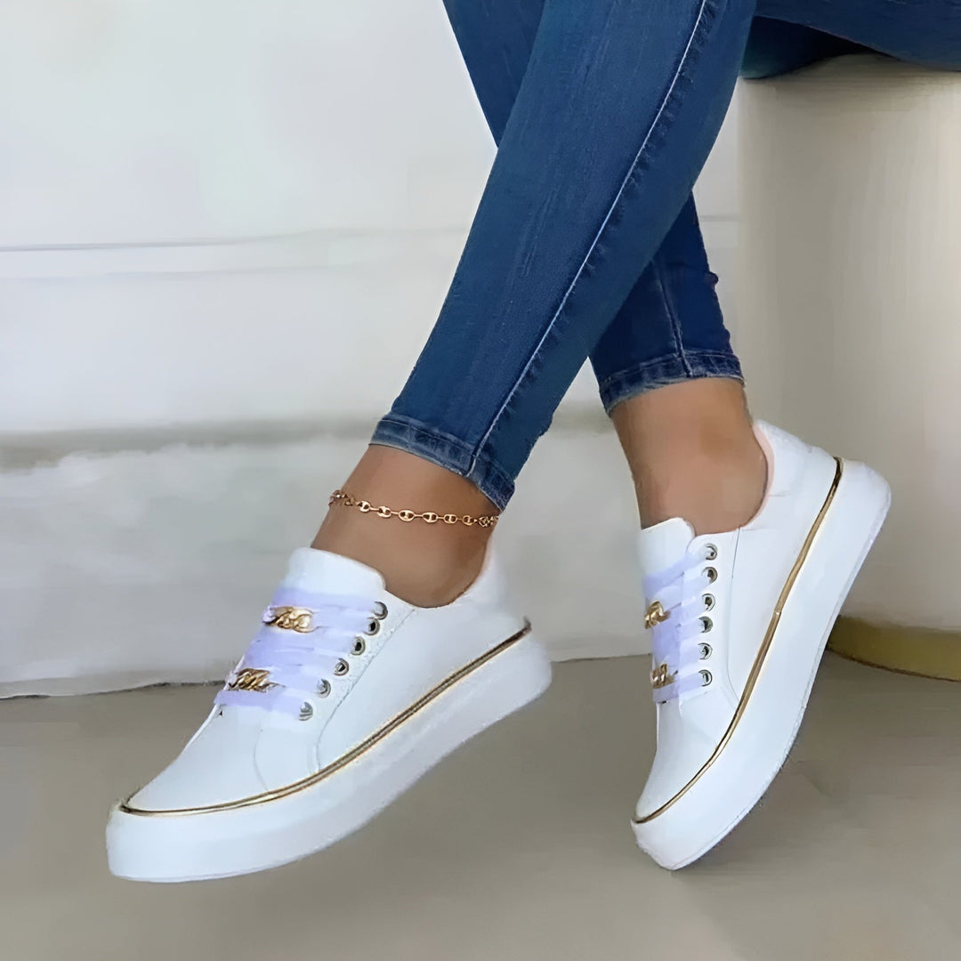 Lily | Women's Orthopedic Sneakers with Chic Accents 3