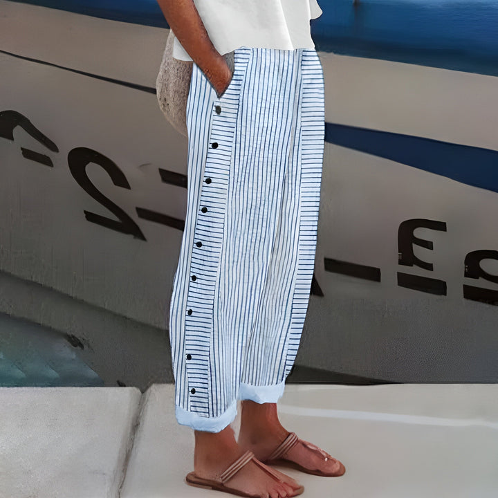 Lily | Women's Pants with Side Pockets 0