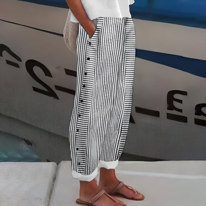 Lily | Women's Pants with Side Pockets 1