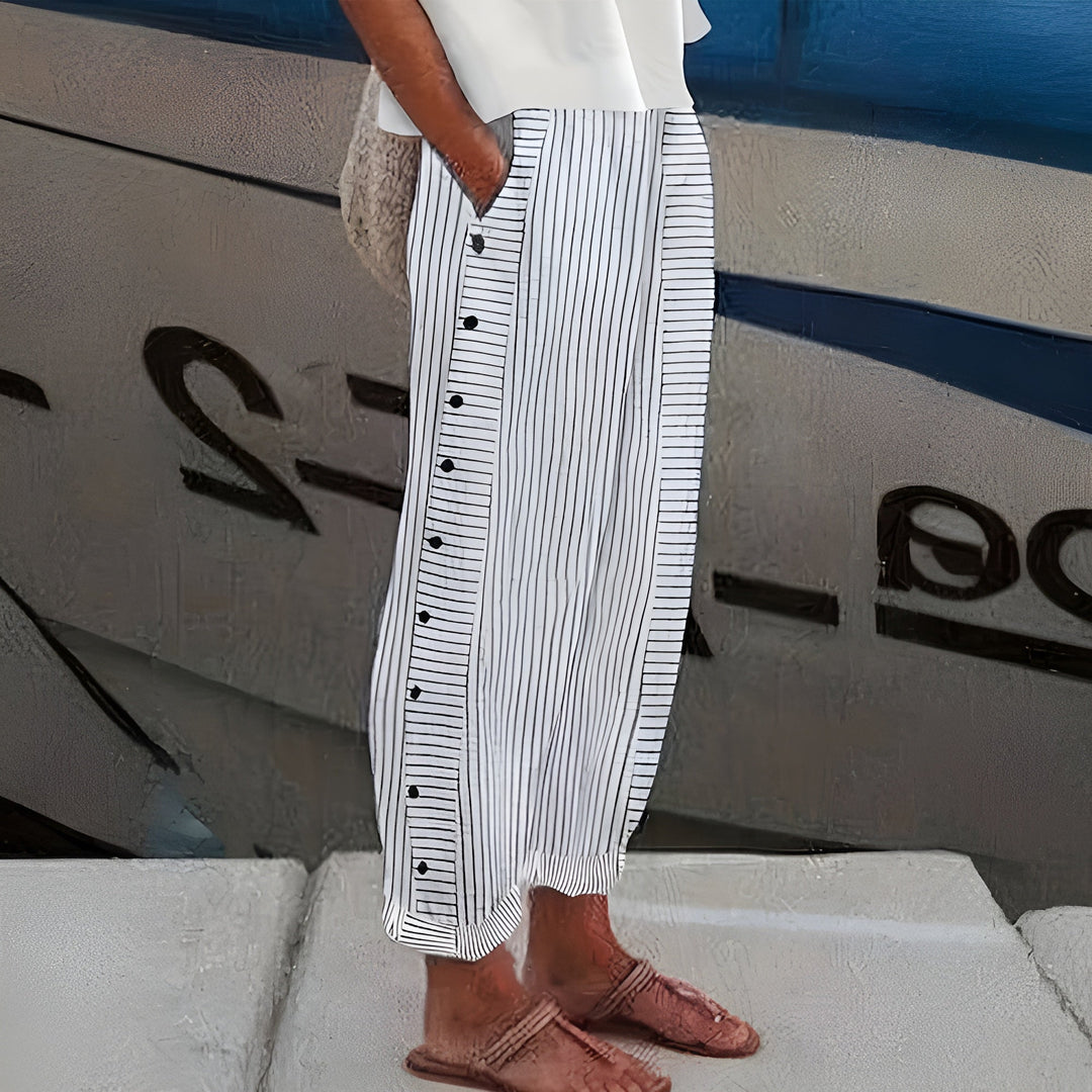Lily | Women's Pants with Side Pockets 2