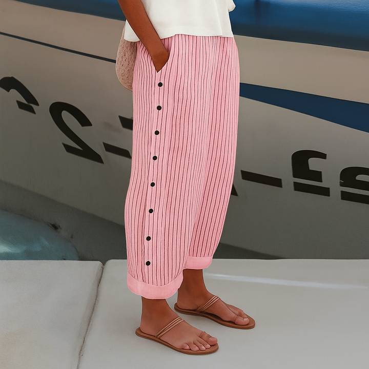 Lily | Women's Pants with Side Pockets 3