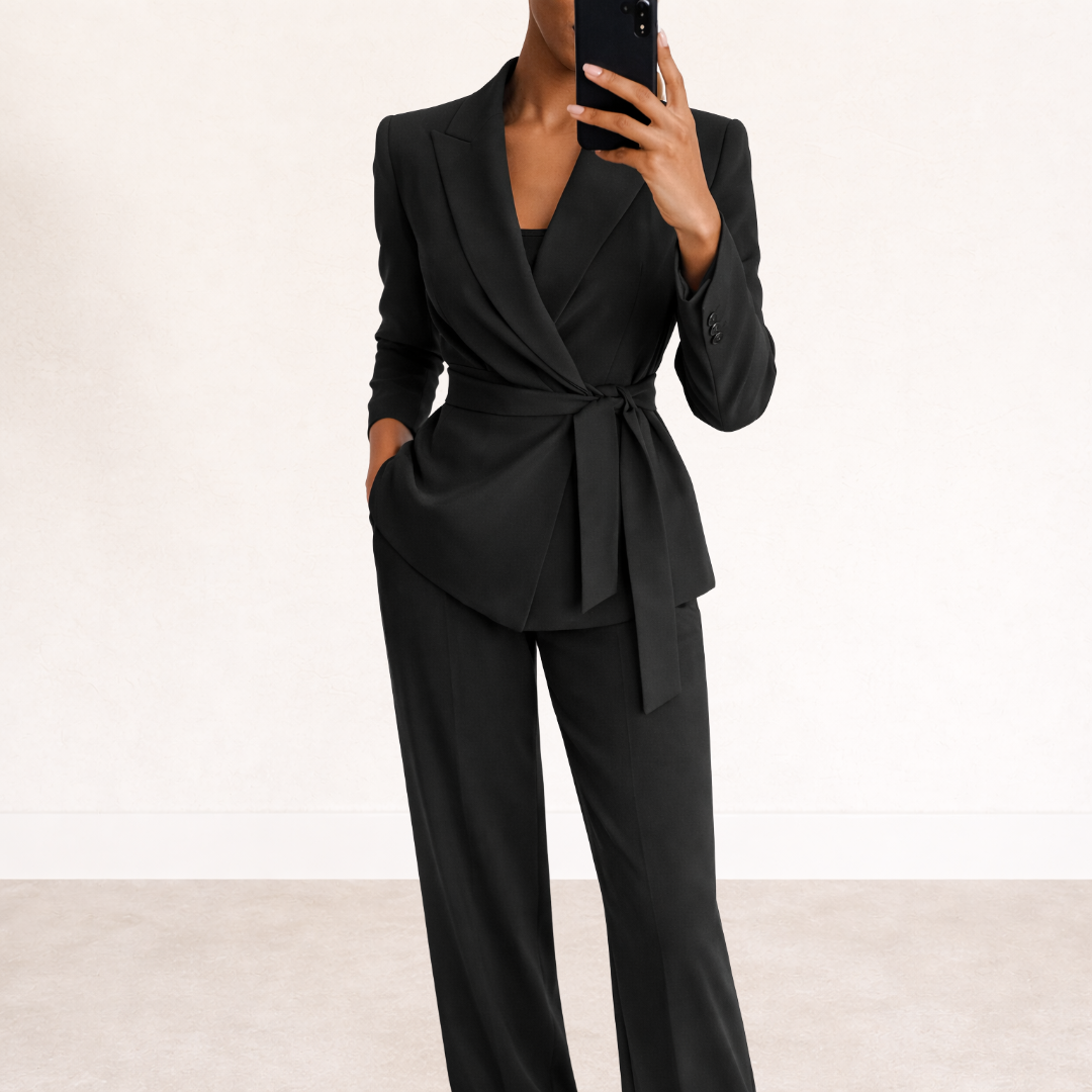 Lily | Women's Suit with Wide Trousers 3