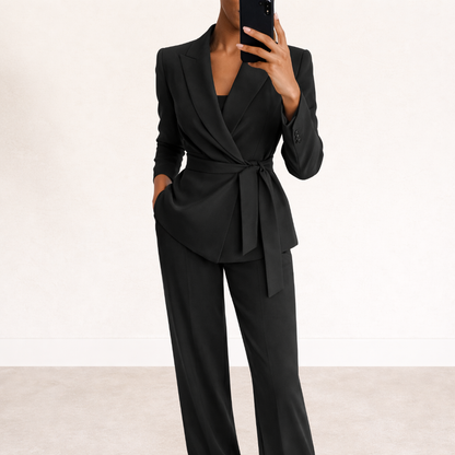 Lily | Women's Suit with Wide Trousers 3