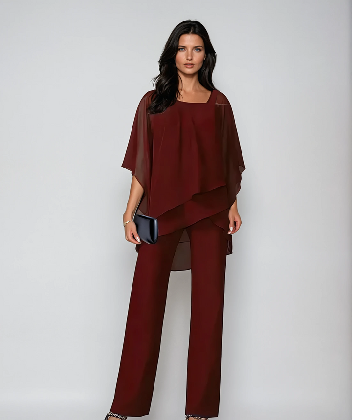 Lily | Women's Two-Piece Layered Outfit 4