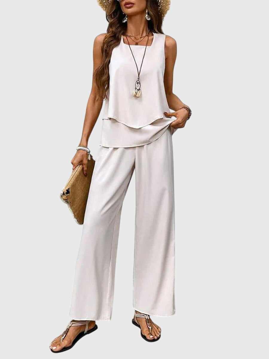 Lily | Women's Two Piece Summer Outfit with Square Neckline 4