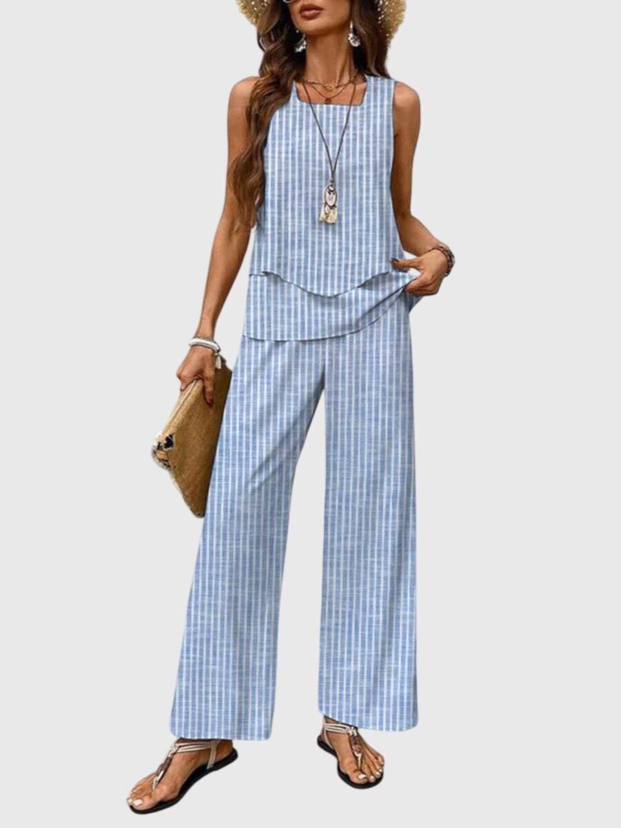 Lily | Women's Two Piece Summer Outfit with Square Neckline 6