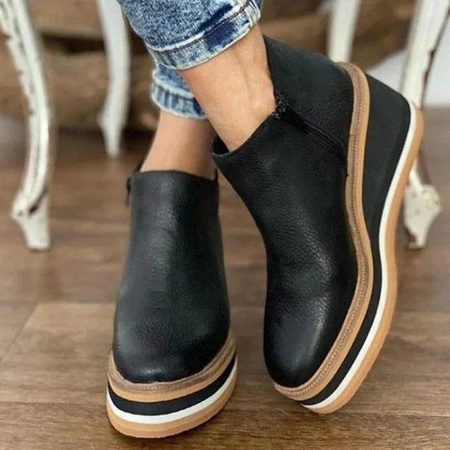 Lily | Women's Waterproof Boots with Side Zipper 1