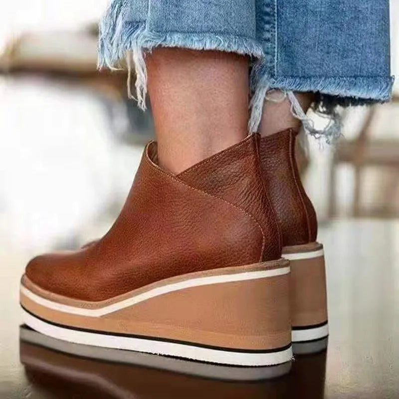 Lily | Women's Waterproof Boots with Side Zipper 4