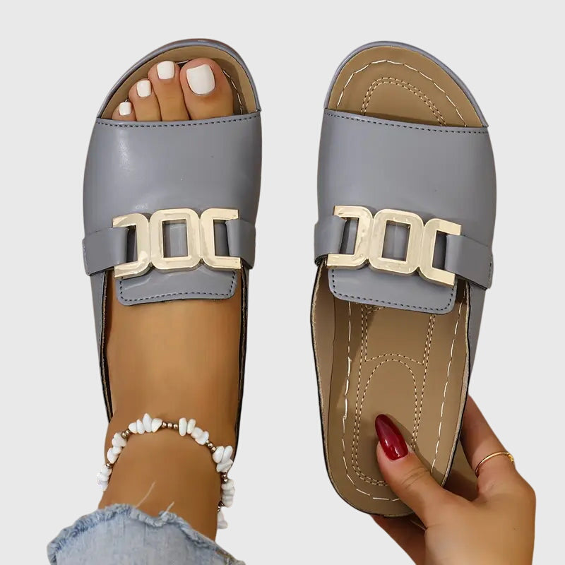 Maya | Women's Sandals Open-Toe Design, Comfy Buckle 5