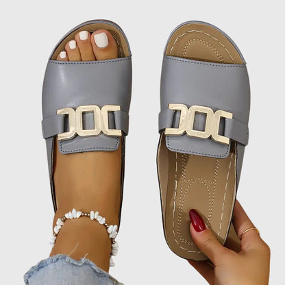 Maya | Women's Sandals Open-Toe Design, Comfy Buckle 5