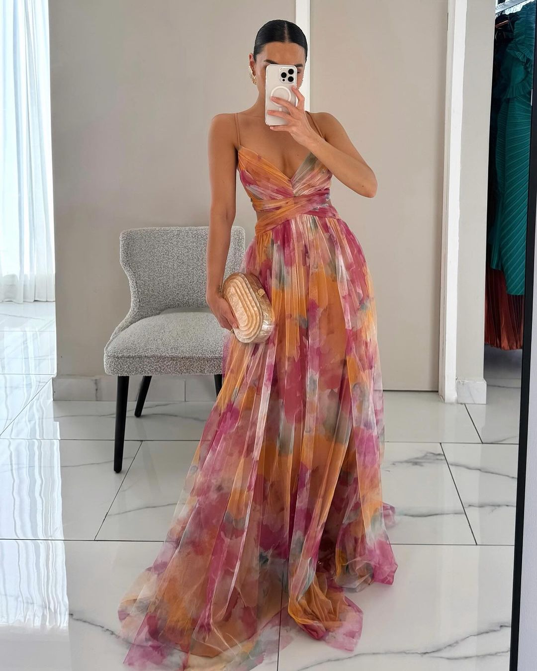 Mia | Women's Backless Maxi Dress 1