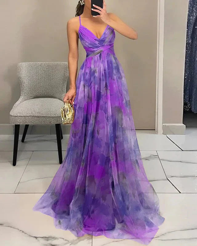 Mia | Women's Backless Maxi Dress 10