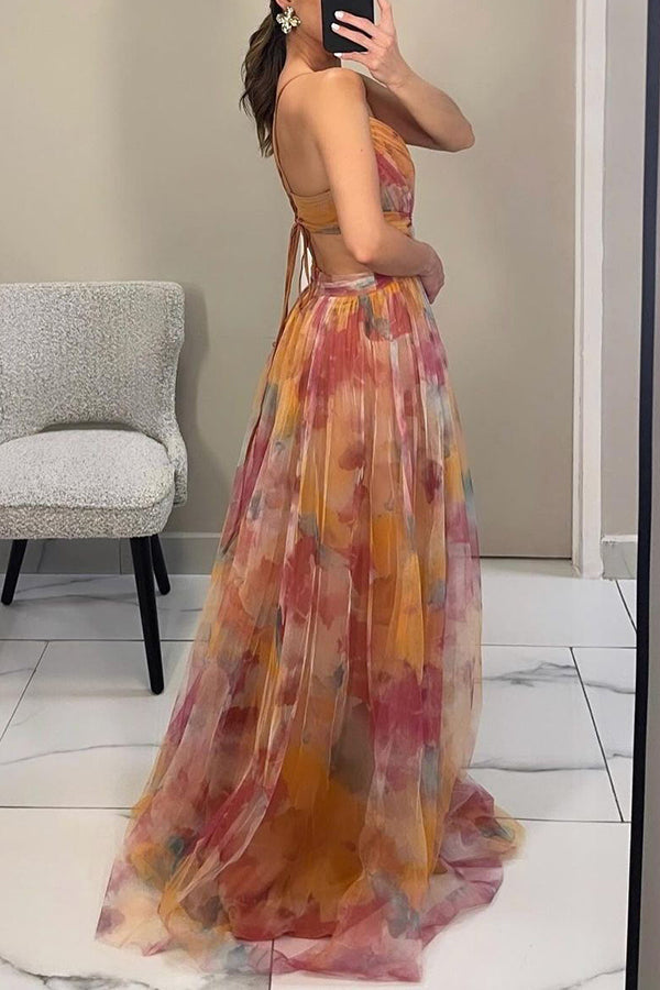 Mia | Women's Backless Maxi Dress 4