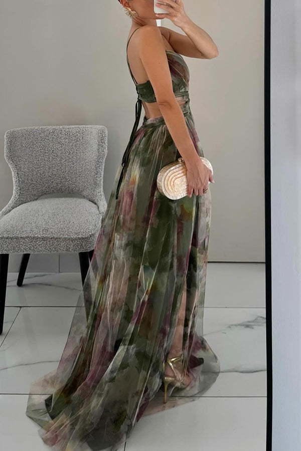 Mia | Women's Backless Maxi Dress 7