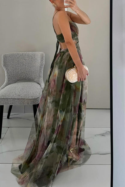 Mia | Women's Backless Maxi Dress 7