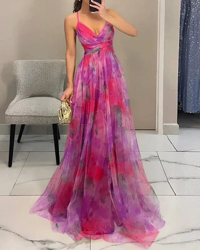 Mia | Women's Backless Maxi Dress 9