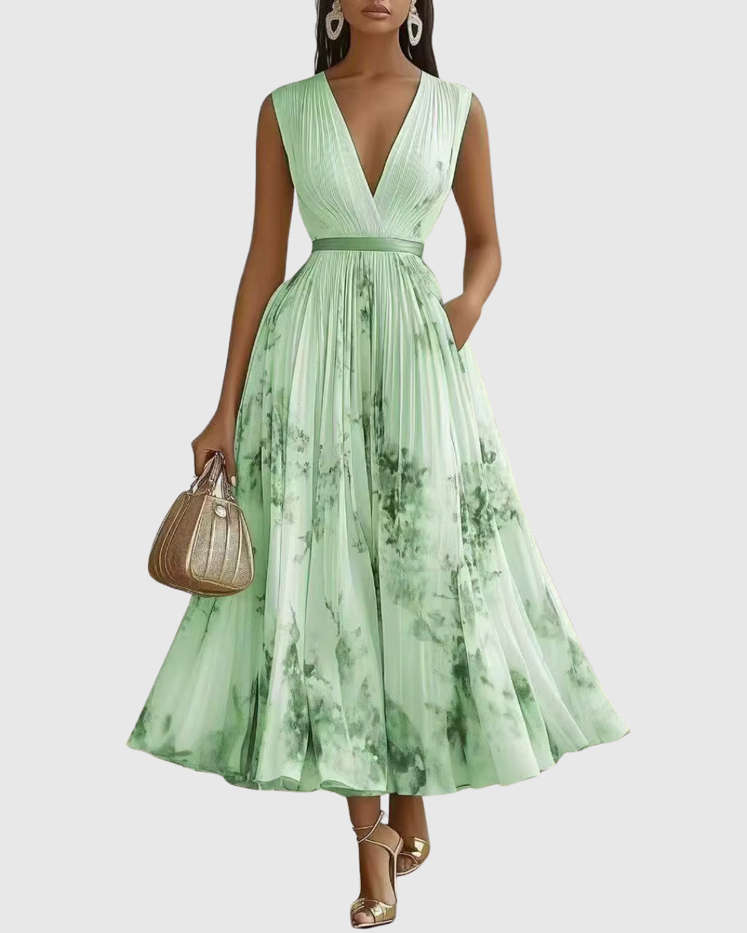 Mia | Women's Floral Midi Dress 11