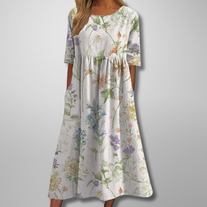 Mia | Women's Floral Print Midi Dress 3