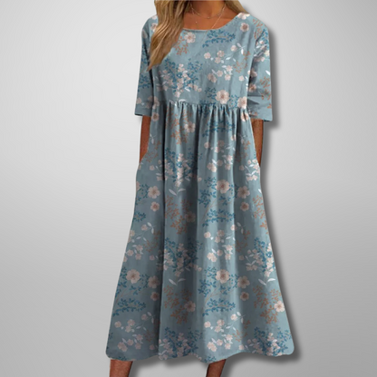 Mia | Women's Floral Print Midi Dress 4