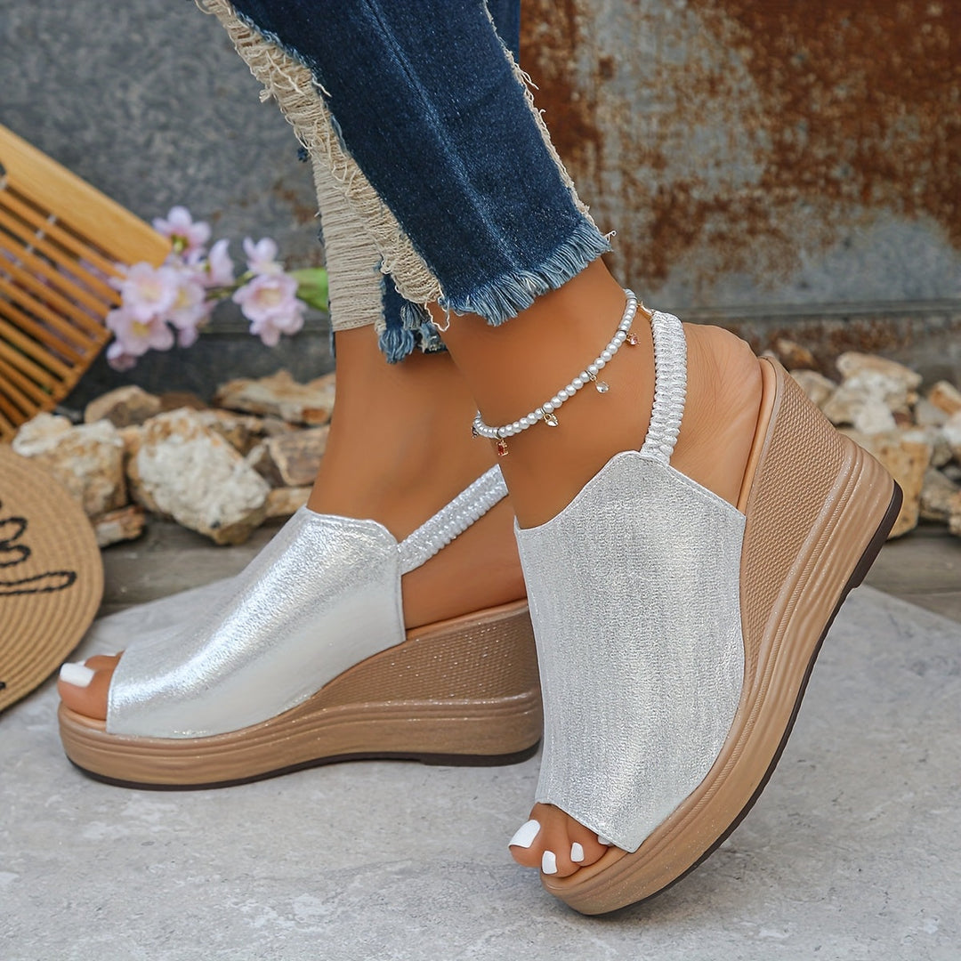 Naomi | Women's Sandals with Orthopedic Wedge Design 1