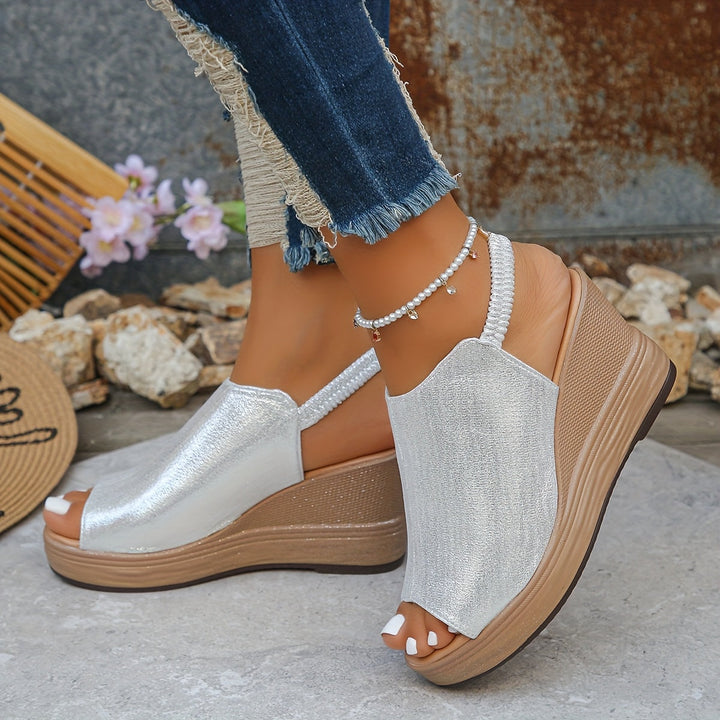 Naomi | Women's Sandals with Orthopedic Wedge Design 1