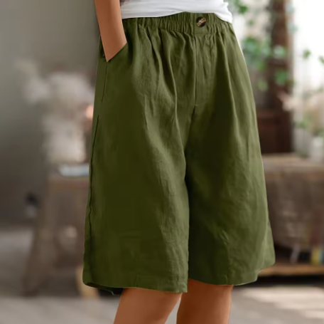 Olivia | Women's Shorts Relaxed Fit Mid-Thigh 0