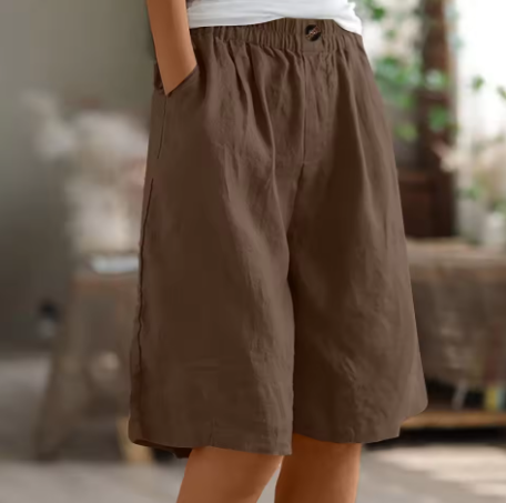 Olivia | Women's Shorts Relaxed Fit Mid-Thigh 10