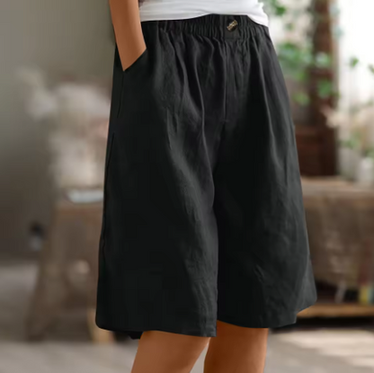 Olivia | Women's Shorts Relaxed Fit Mid-Thigh 11
