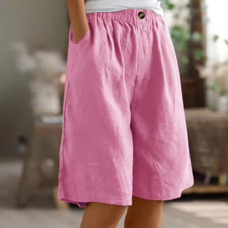 Olivia | Women's Shorts Relaxed Fit Mid-Thigh 4