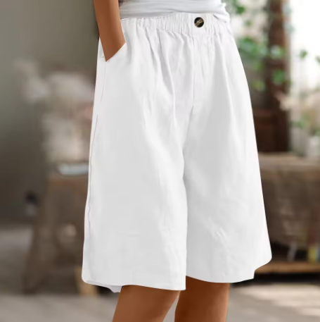Olivia | Women's Shorts Relaxed Fit Mid-Thigh 9