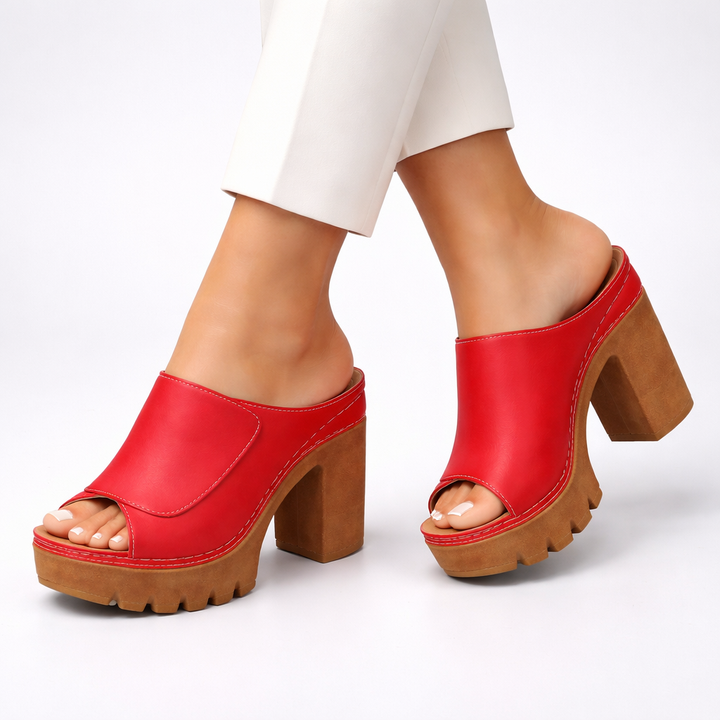 Ruby | Women's Platform Heels with Supportive Sole 6