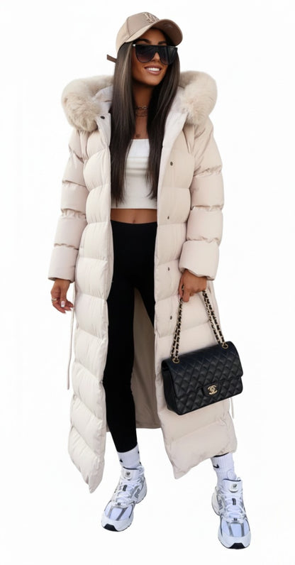 Sage | Long Quilted Winter Coat