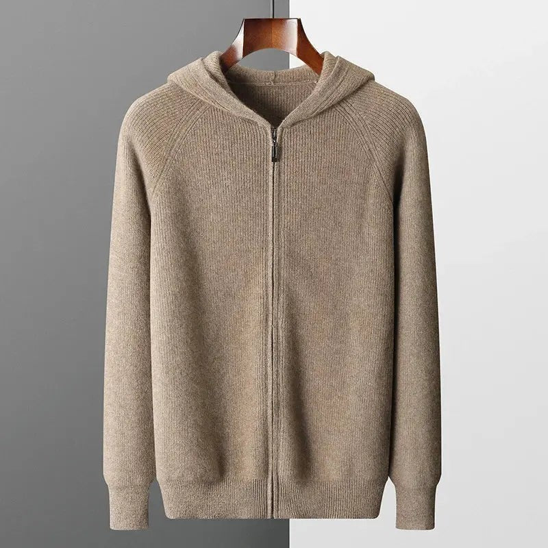Thom | Wool Zip Hoodie
