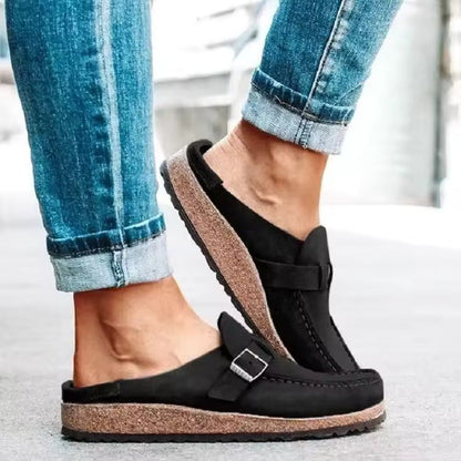 Vera | Buckle-Strap Orthopedic Loafers
