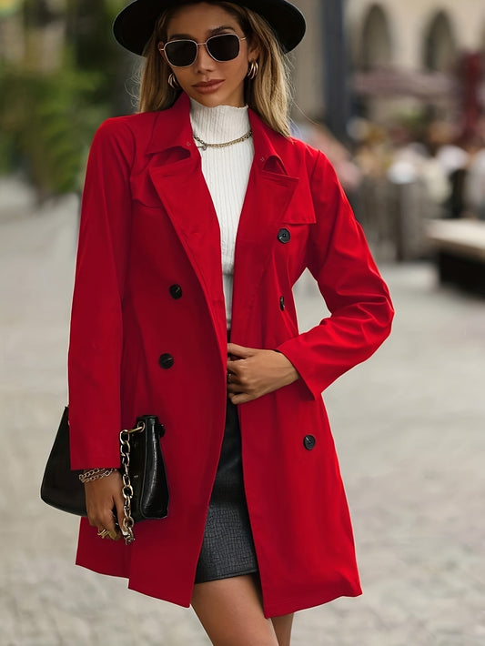 Vera | Classic Double-Breasted Trench