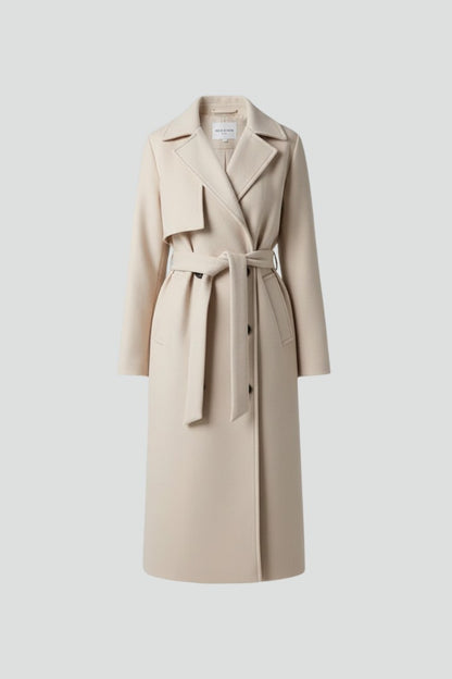 Vera | Double-Breasted Long Coat