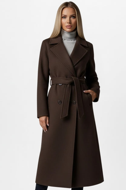 Vera | Double-Breasted Long Coat