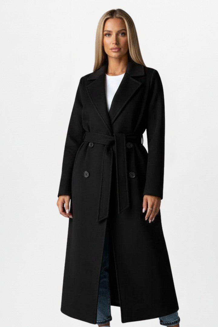 Vera | Double-Breasted Long Coat