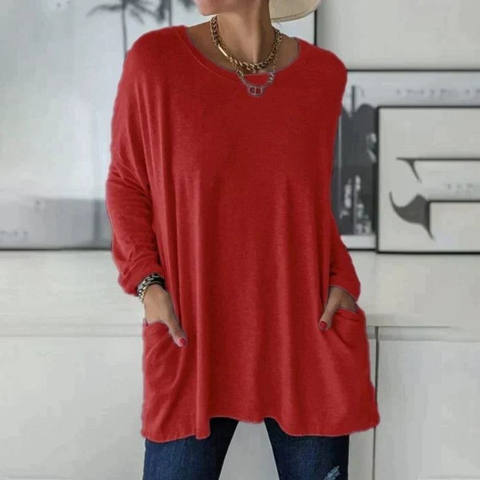Vera | Oversized Tunic with Functional Pockets