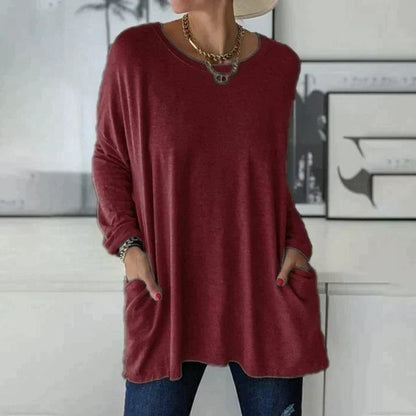 Vera | Oversized Tunic with Functional Pockets