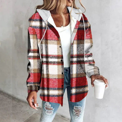 Vera | Plaid Oversized Cardigan