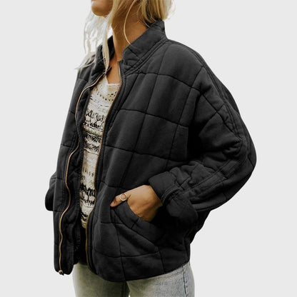 Vera | Quilted Oversized Bomber Jacket