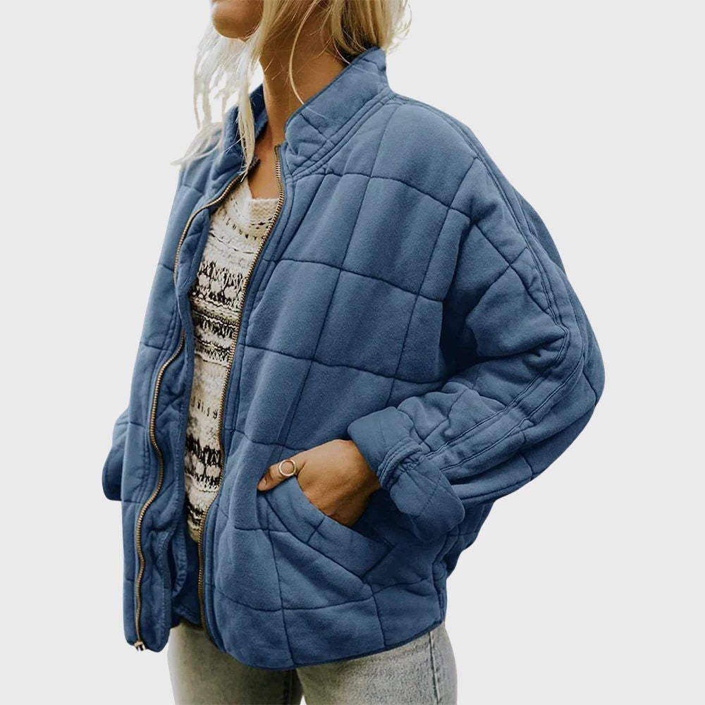 Vera | Quilted Oversized Bomber Jacket