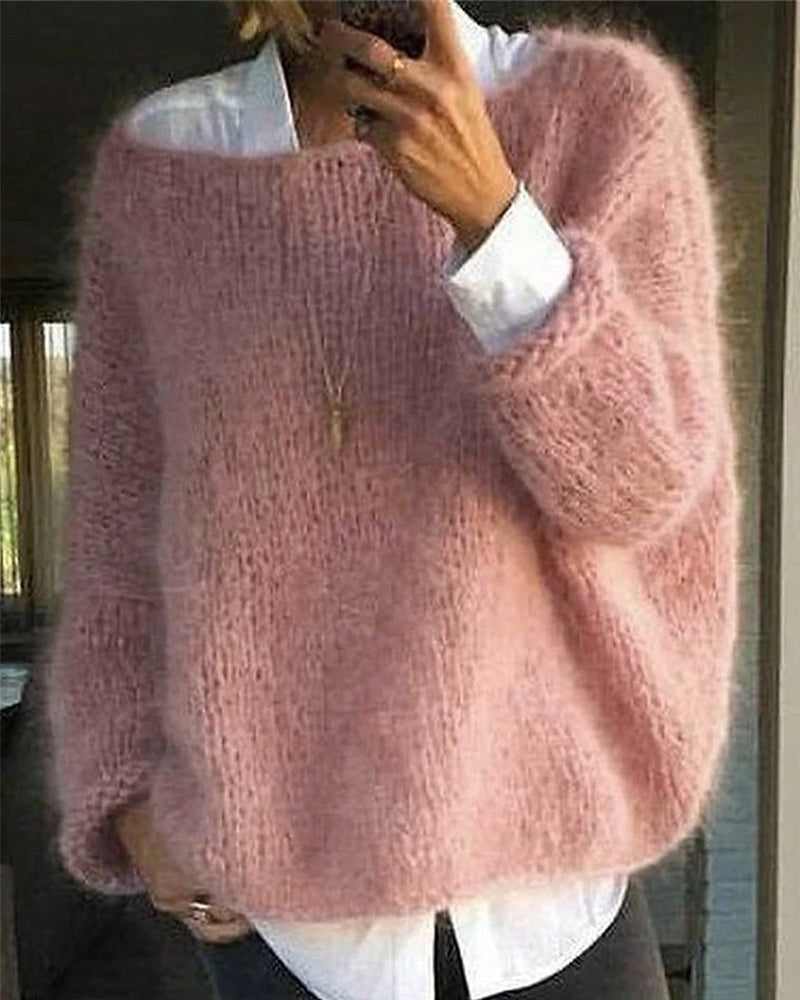 Vera | Soft Knit Crewneck Sweater